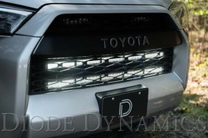 Toyota 4Runner Light Bar Mounting Kit - Diode Dynamics - SS30 Stealth - Amber - `14-`19